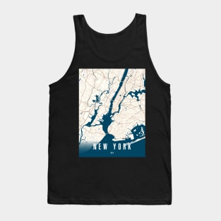 new york city map Tank Top